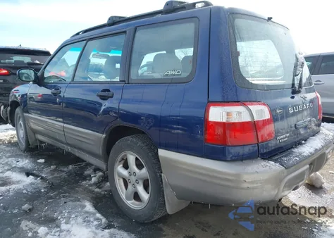 2002 Subaru Forester S z USA, uszkodzony, nr VIN JF1SF65572H748950